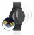 Image de l'appareil Pebble Time Round avec une grande variété de protections d'écran.