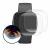 Image de l'appareil Fitbit Sense 2 avec une grande variété de protections d'écran.
