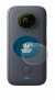 Image de l'appareil Insta360 One X2 avec une grande variété de protections d'écran.