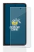 Image de l'appareil Google Pixel Fold (Affichage externe) avec une grande variété de protections d'écran.
