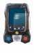 Image de l'appareil Testo 550s avec une grande variété de protections d'écran.