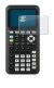 Image de l'appareil Texas Instruments TI-84 Plus CE-T Python avec une grande variété de protections d'écran.