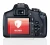 Image de l'appareil Canon EOS 2000D avec une grande variété de protections d'écran.