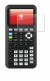 Image de l'appareil Texas Instruments TI-84 Plus CE-T Python avec une grande variété de protections d'écran.