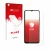 Face avant d’un emballage produit avec le logo de la marque upscreen. À côté, l’appareil Ulefone Note 19 est représenté avec l