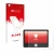 Face avant d’un emballage produit avec le logo de la marque upscreen. À côté, l’appareil Dynavin D9-DCX Plus Flex - C est repr
