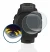 Image de l'appareil Garmin Instinct Solar avec une grande variété de protections d'écran.
