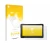 Face avant d’un emballage produit avec le logo de la marque upscreen. À côté, l’appareil Interphone Sync 70 Essential est repr