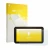 Face avant d’un emballage produit avec le logo de la marque upscreen. À côté, l’appareil Interphone Sync55B est représenté ave