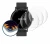 Image de l'appareil Montres (Circulaire, ø: 32 mm) avec une grande variété de protections d'écran.