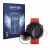 Face avant d’un emballage produit avec le logo de la marque Savvies. À côté, l’appareil Garmin Forerunner 45 est représenté av