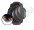 Image de l'appareil Garmin Instinct 3 Solar (50 mm) avec une grande variété de protections d'écran.