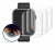 Image de l'appareil Braidol Smartwatch 1.96" avec une grande variété de protections d'écran.
