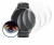 Image de l'appareil Hama Smartwatch 7010 avec une grande variété de protections d'écran.