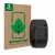 Face avant d’un emballage produit avec le logo de la marque ScreenLeaf. À côté, l’appareil Polar M400 est représenté avec la p