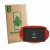Face avant d’un emballage produit avec le logo de la marque ScreenLeaf. À côté, l’appareil Signotec Signature Pad Omega est re