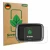 Face avant d’un emballage produit avec le logo de la marque ScreenLeaf. À côté, l’appareil TomTom Rider 500 est représenté ave