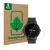 Face avant d’un emballage produit avec le logo de la marque ScreenLeaf. À côté, l’appareil Circulaire Displays (ø: 27 mm) est 