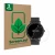 Face avant d’un emballage produit avec le logo de la marque ScreenLeaf. À côté, l’appareil Circulaire Displays (ø: 40 mm) est 