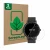 Face avant d’un emballage produit avec le logo de la marque ScreenLeaf. À côté, l’appareil Circulaire Displays (ø: 45 mm) est 