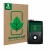 Face avant d’un emballage produit avec le logo de la marque ScreenLeaf. À côté, l’appareil Medtronic Minimed 640G est représen
