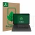 Face avant d’un emballage produit avec le logo de la marque ScreenLeaf. À côté, l’appareil Lenovo IdeaPad Duet Chromebook 10.1