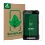 Face avant d’un emballage produit avec le logo de la marque ScreenLeaf. À côté, l’appareil Point Mobile PM90 est représenté av