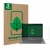Face avant d’un emballage produit avec le logo de la marque ScreenLeaf. À côté, l’appareil Lenovo IdeaPad Duet 3 10IGL5-LTE es