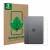 Face avant d’un emballage produit avec le logo de la marque ScreenLeaf. À côté, l’appareil Apple iPad 10.2″ WiFi 2021 (9ème Ge