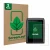 Face avant d’un emballage produit avec le logo de la marque ScreenLeaf. À côté, l’appareil Bosch Kiox 300 est représenté avec 