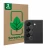 Face avant d’un emballage produit avec le logo de la marque ScreenLeaf. À côté, l’appareil Samsung Galaxy S22 5G (Caméra UNIQU