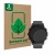 Face avant d’un emballage produit avec le logo de la marque ScreenLeaf. À côté, l’appareil Garmin Descent G1 est représenté av