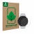 Face avant d’un emballage produit avec le logo de la marque ScreenLeaf. À côté, l’appareil Garmin Forerunner 955 est représent