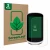 Face avant d’un emballage produit avec le logo de la marque ScreenLeaf. À côté, l’appareil Garmin Edge Explore 2 est représent