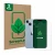 Face avant d’un emballage produit avec le logo de la marque ScreenLeaf. À côté, l’appareil Apple iPhone 14 (Avant+Caméra) est 