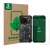 Face avant d’un emballage produit avec le logo de la marque ScreenLeaf. À côté, l’appareil iiiF150 B1 Pro (Avant+Caméra) est r