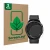 Face avant d’un emballage produit avec le logo de la marque ScreenLeaf. À côté, l’appareil Samsung Galaxy Watch 6 Classic (47 