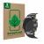 Face avant d’un emballage produit avec le logo de la marque ScreenLeaf. À côté, l’appareil Lemfo Smartwatch 1.39" est représen