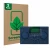 Face avant d’un emballage produit avec le logo de la marque ScreenLeaf. À côté, l’appareil AlphaTheta OMNIS-Duo est représenté