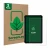 Face avant d’un emballage produit avec le logo de la marque ScreenLeaf. À côté, l’appareil Doogee R10 est représenté avec la p