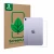 Face avant d’un emballage produit avec le logo de la marque ScreenLeaf. À côté, l’appareil Apple iPad Mini 7 2024 (Arrière) es