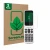 Face avant d’un emballage produit avec le logo de la marque ScreenLeaf. À côté, l’appareil Doro Leva L30 est représenté avec l