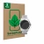 Face avant d’un emballage produit avec le logo de la marque ScreenLeaf. À côté, l’appareil Withings ScanWatch Nova Brilliant (