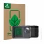 Face avant d’un emballage produit avec le logo de la marque ScreenLeaf. À côté, l’appareil Akaso Brave 7 LE est représenté ave