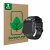 Face avant d’un emballage produit avec le logo de la marque ScreenLeaf. À côté, l’appareil bedee Smartwatch 1.96" est représen