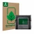 Face avant d’un emballage produit avec le logo de la marque ScreenLeaf. À côté, l’appareil Fujifilm Instax Wide Evo est représ