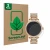 Face avant d’un emballage produit avec le logo de la marque ScreenLeaf. À côté, l’appareil LIGE BW1845A-CC 1.32" est représent