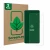 Face avant d’un emballage produit avec le logo de la marque ScreenLeaf. À côté, l’appareil ASUS ZenFone 12 Ultra est représent