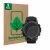 Face avant d’un emballage produit avec le logo de la marque ScreenLeaf. À côté, l’appareil Garmin Descent G2 est représenté av