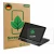 Face avant d’un emballage produit avec le logo de la marque ScreenLeaf. À côté, l’appareil GPD Pocket 4 est représenté avec la